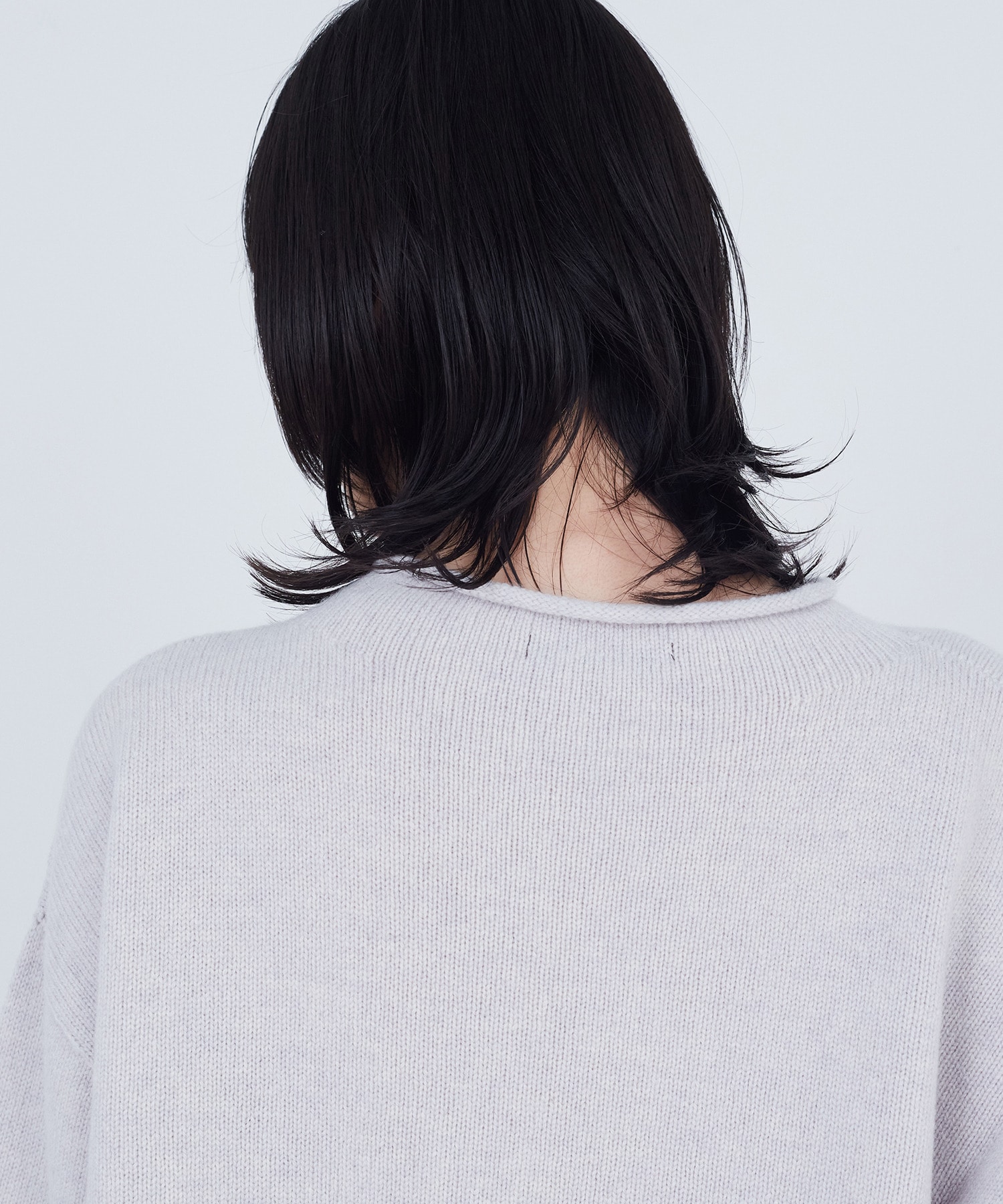 ロールカラーパフスリーブニット｜BIGI online store - ビギ