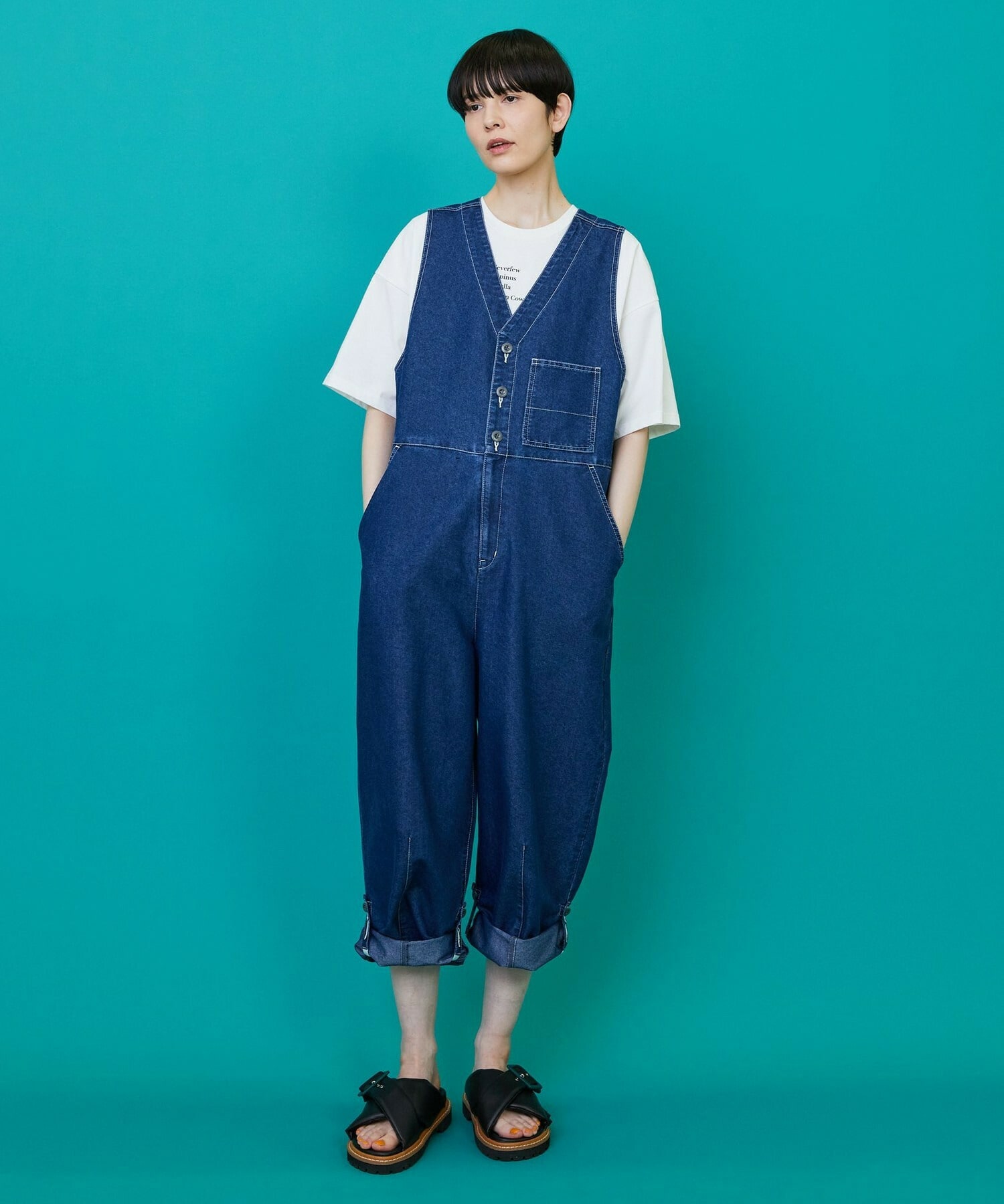 オールデニー オーバーオール｜BIGI online store - ビギ オンラインストア