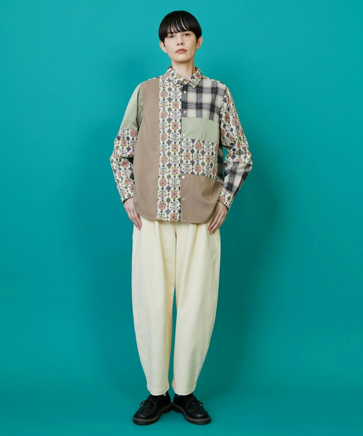 カーブツイル パンツ｜BIGI online store - ビギ オンラインストア