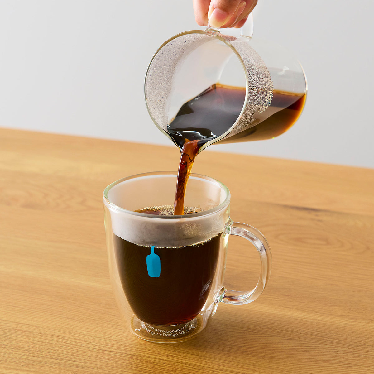 ボダム ダブルウォールグラスマグ【公式通販】 – BLUE BOTTLE COFFEE