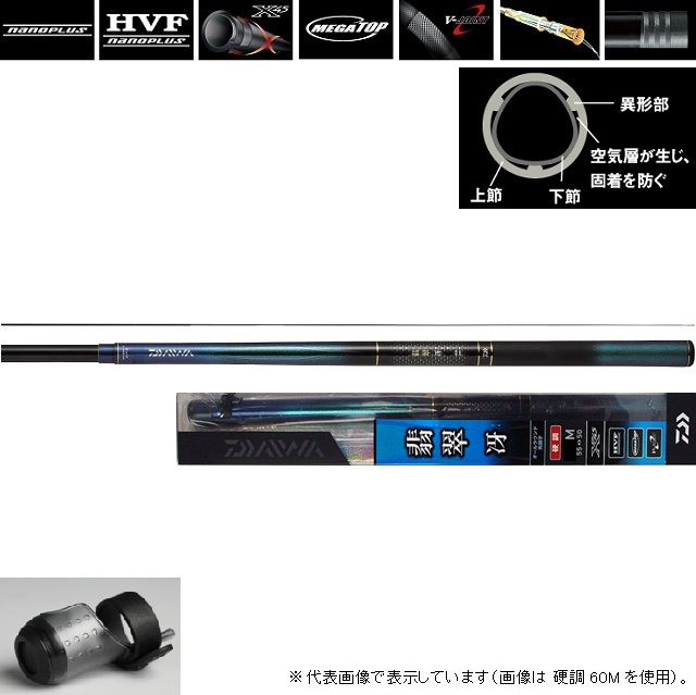 ダイワ 翡翠 冴 硬調 60M(硬調 60M): 竿｜釣具の通販なら