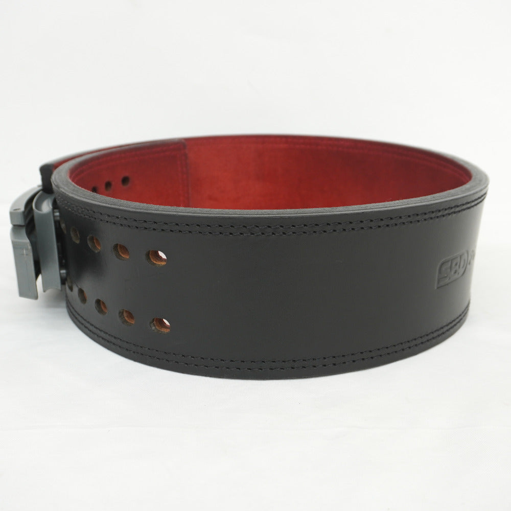 SBD トレーニングパワーベルト 黒/赤 Mサイズ10mm SBD トレーニング