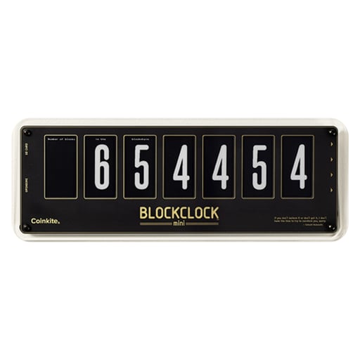 BLOCKCLOCK® mini – Coinkite Store