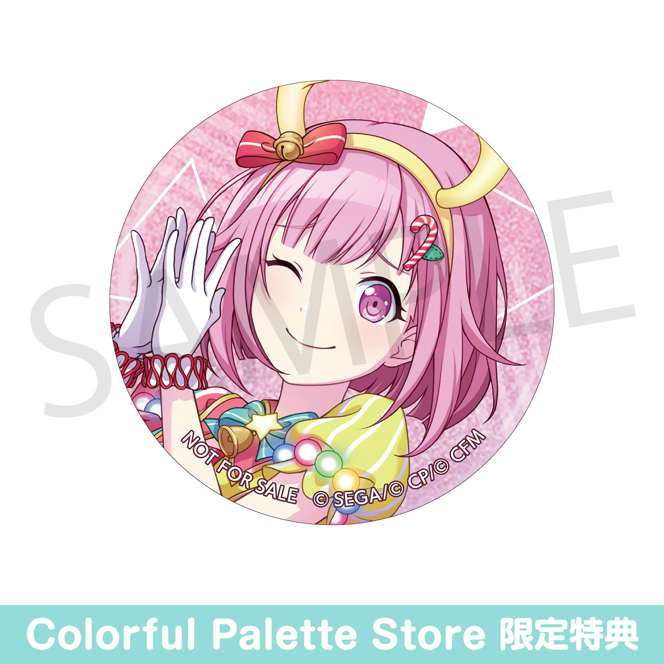 予約商品】【再販】グリッター缶バッジ イベントイラストコレクション