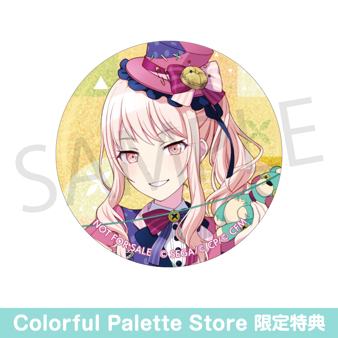 プロセカ□プリロール特典非売品缶バッジ4点 奏 まふゆ 絵名 瑞希