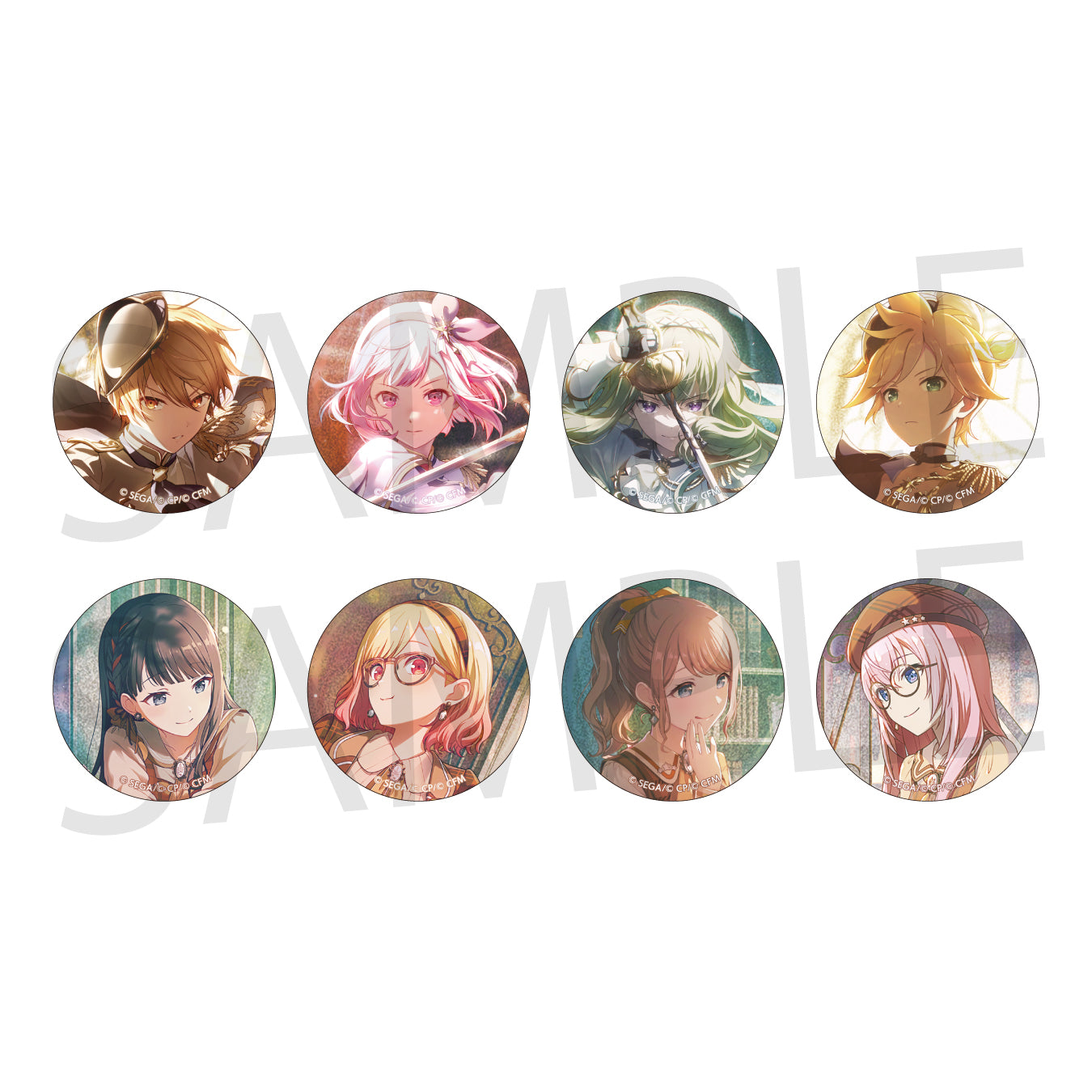 プロセカ 桃井愛莉 グッズ セット グリ缶 缶バッジ ウエハース