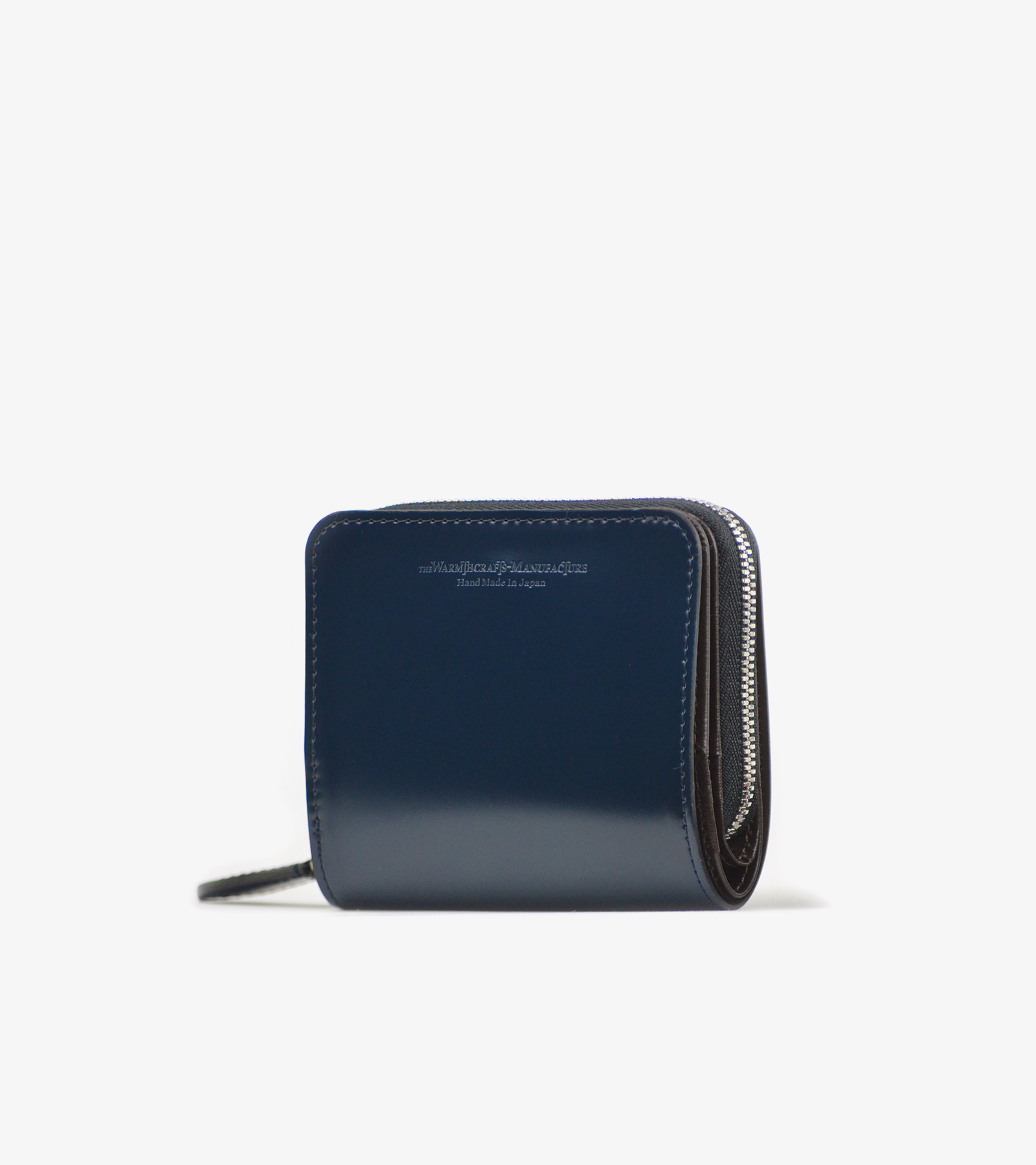 CORDOVAN ZIPPED COMPACT WALLET2 / THE WARMTHCRAFTS-MANUFACTURE