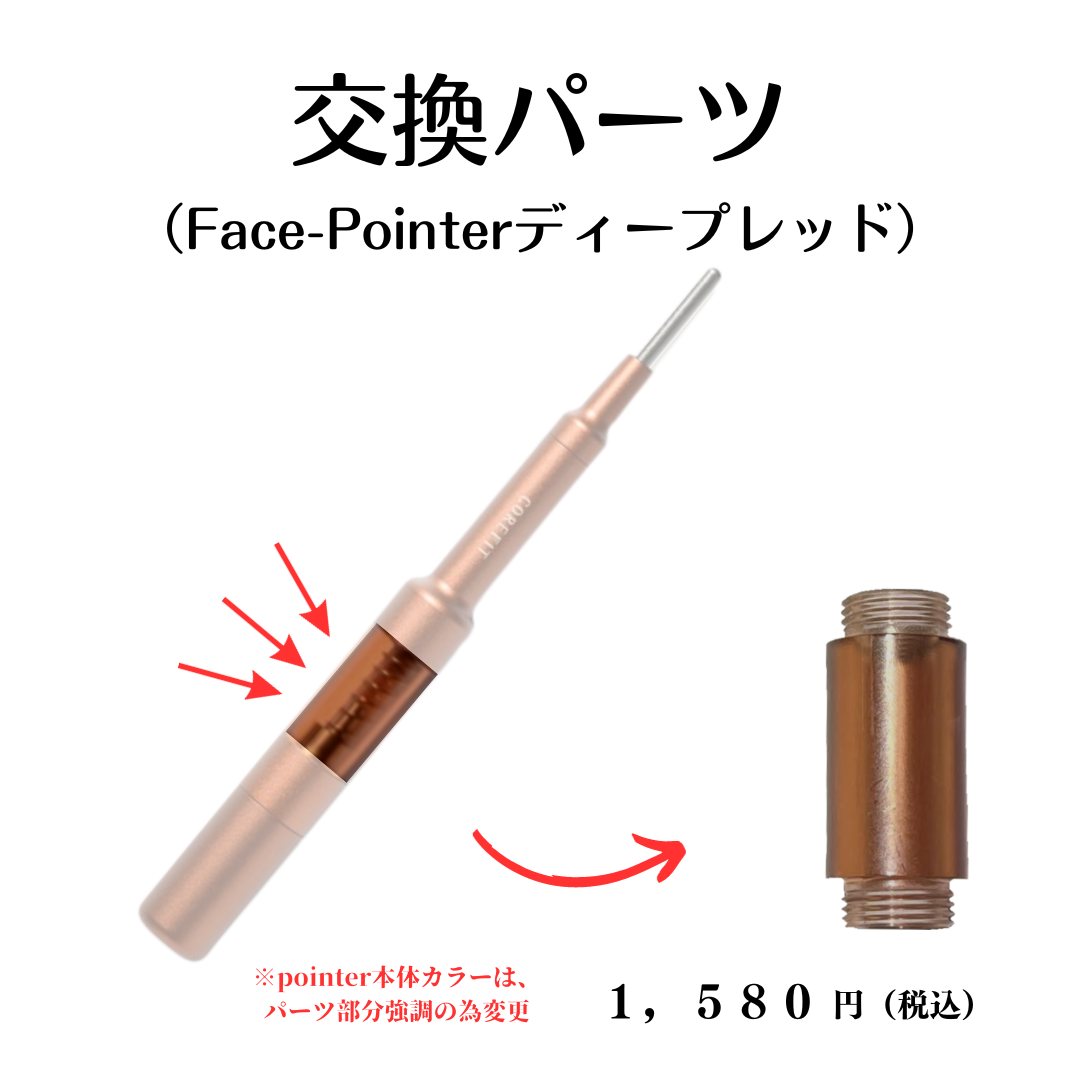 交換パーツ_Face-PointerⅠ用（PointerⅡ・7th用では、ございません