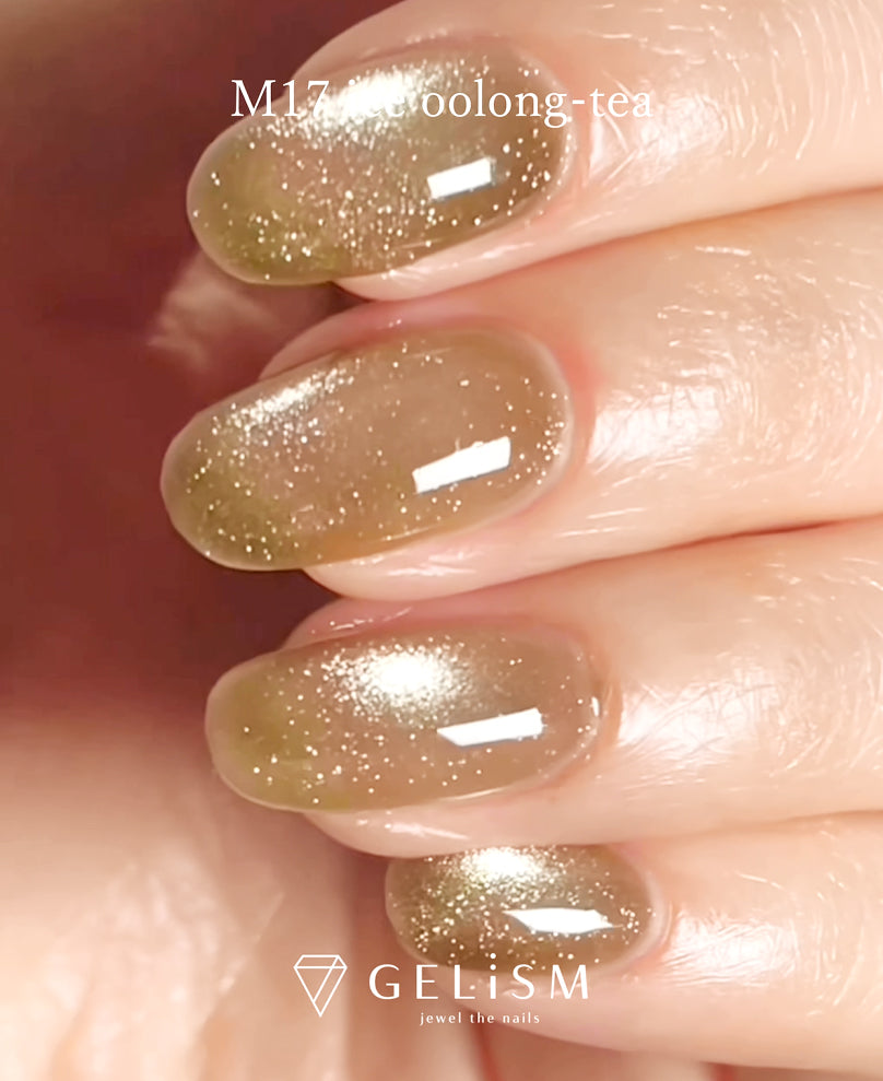 GELiSM（ジェリズム）ジェルポリッシュ M17 ice oolong-tea【公式EC