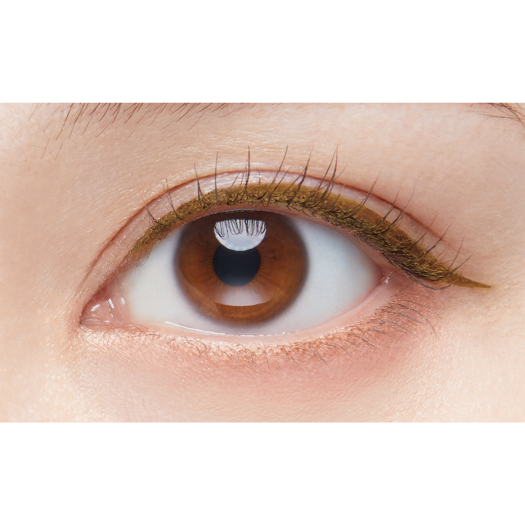 ディーアップ シルキーリキッドアイライナーWP マスタードブラウン | D