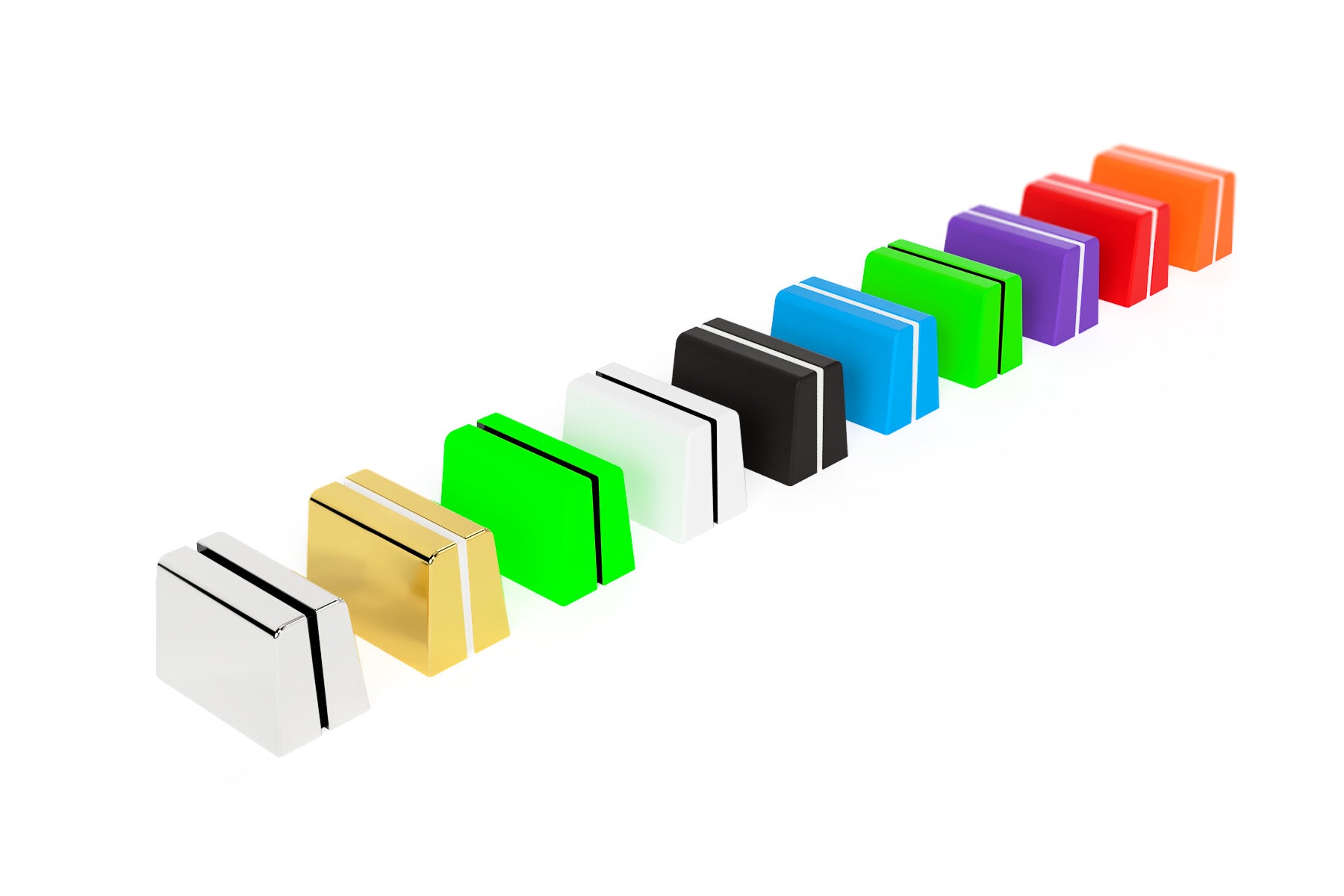 Fader Pro Caps — Replacement DJ Crossfader Caps for Scratching