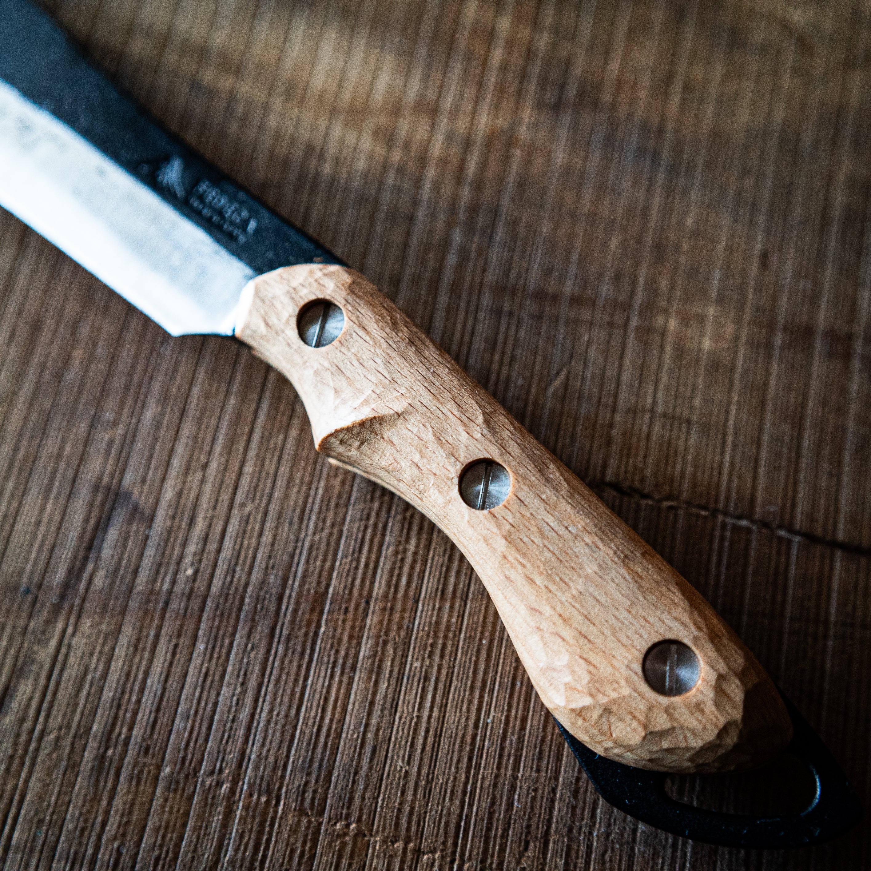 It's my knife 鍛造バトニング鉈キット