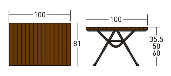 Ogawa(オガワ) 3ハイ&ローテーブル ロング | FIELD SEVEN EC STORE
