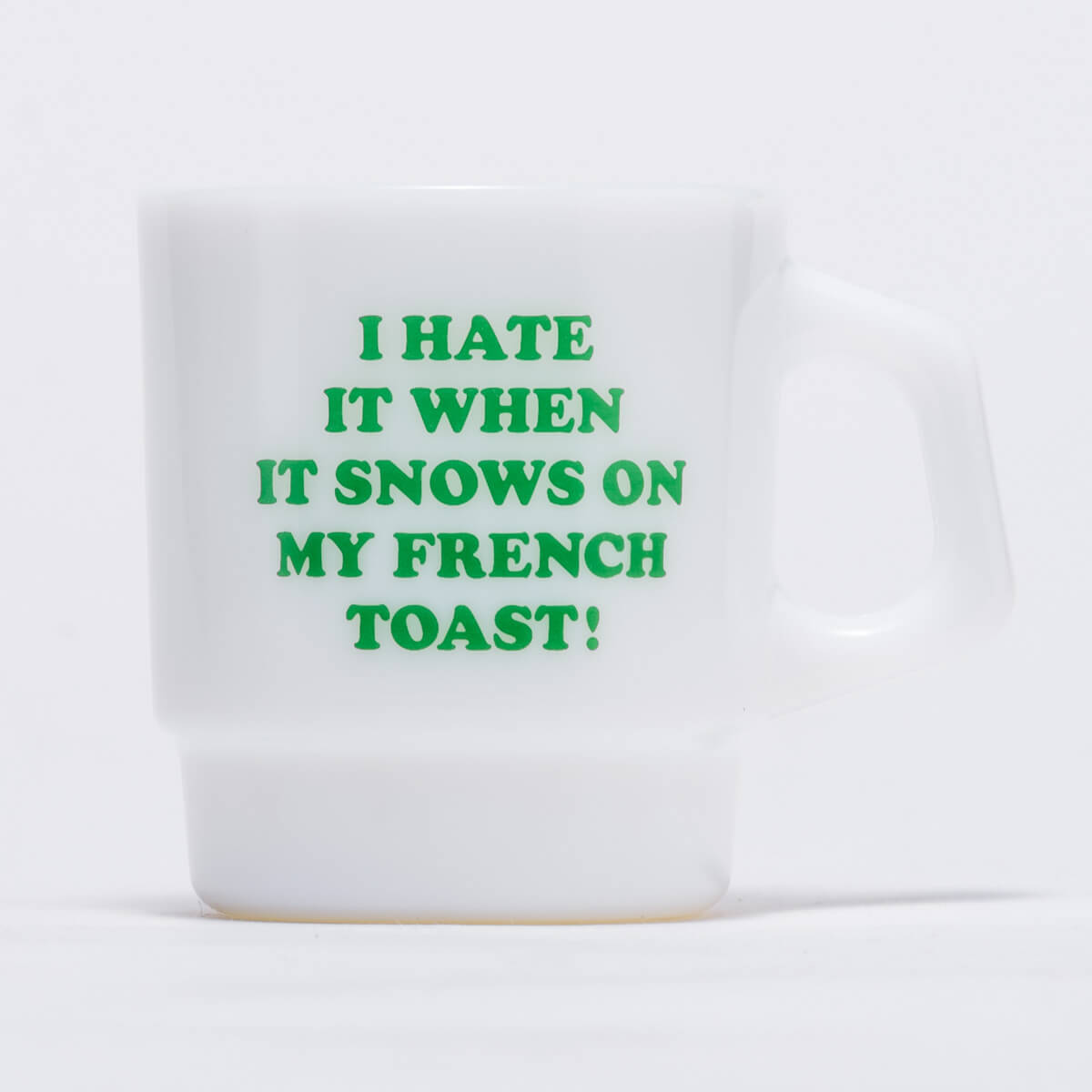 Fire-King スタッキングマグ Peanuts フレンチトースト – Fire-King