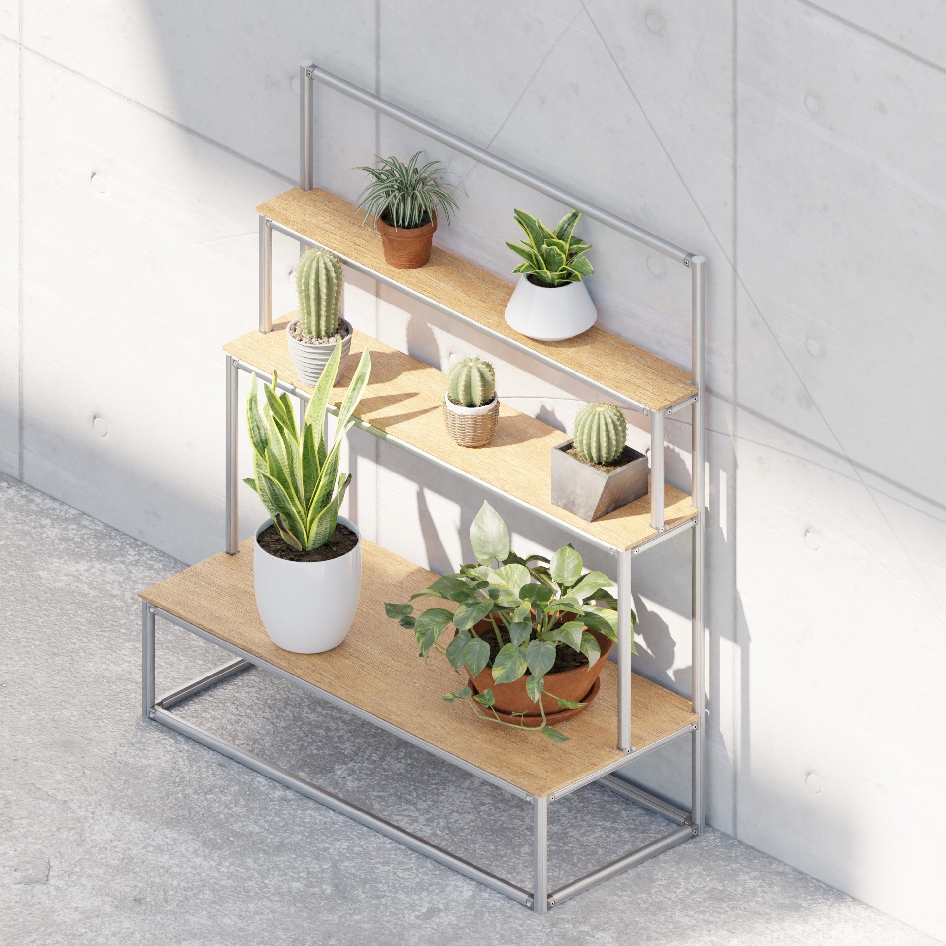 植木鉢棚 | G-Fun Style | 製品事例集