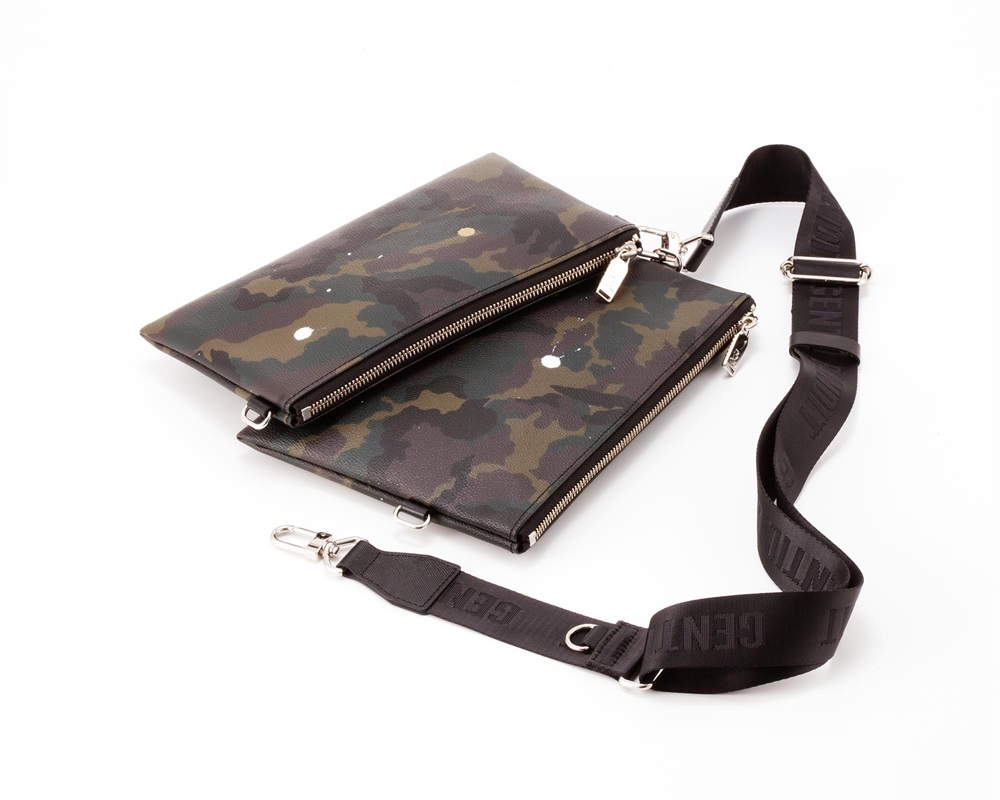 GENTIL BANDIT ダブルミニショルダーバッグ カーキカモ|GENTIL BANDIT