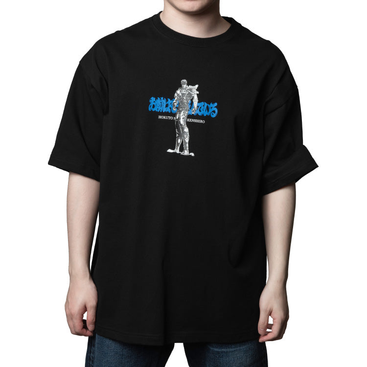 北斗の拳 名言筆文字 Tシャツ ＜ケンシロウ＞ ブラック – GRAPHT