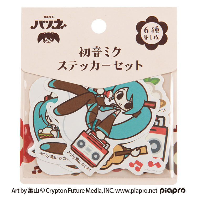 初音ミク ステッカーセット (初音ミク Art by 亀山) – GRAPHT OFFICIAL