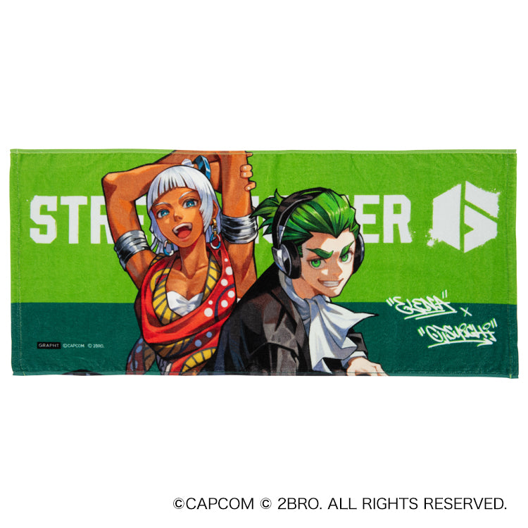 予約受付中】2BRO.×ストリートファイター 6 サポータータオル – GRAPHT