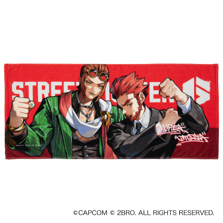 予約受付中】2BRO.×ストリートファイター 6 サポータータオル – GRAPHT