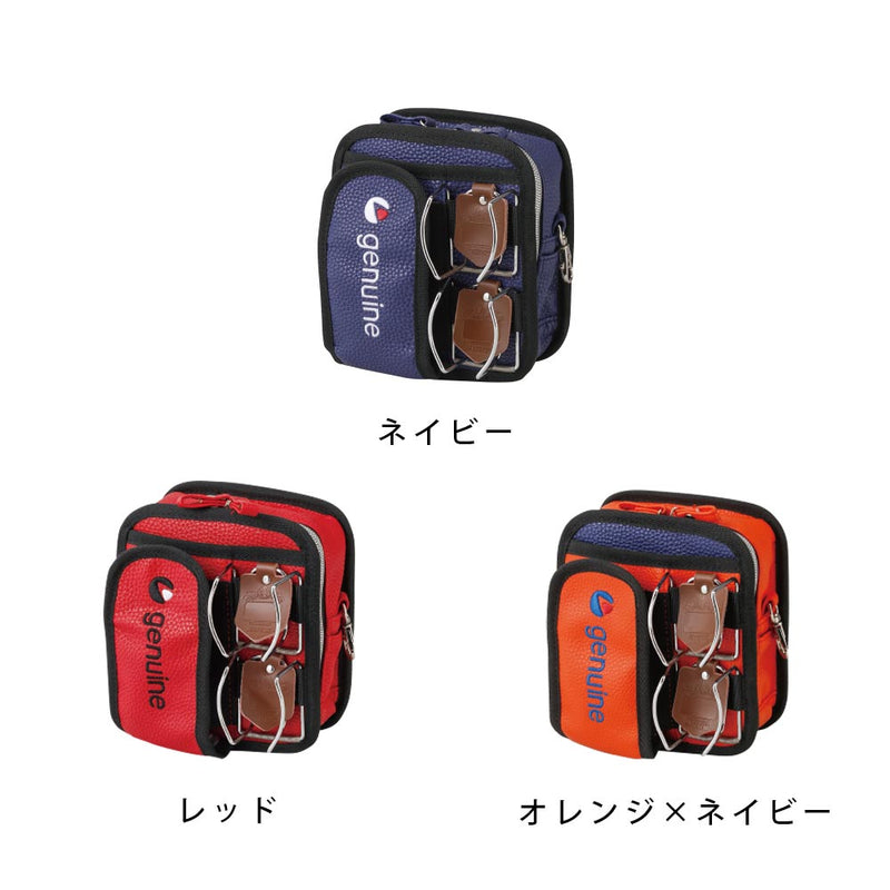 ニッタクス ウエストポーチ ボールダブルタイプ パークゴルフ ポーチ