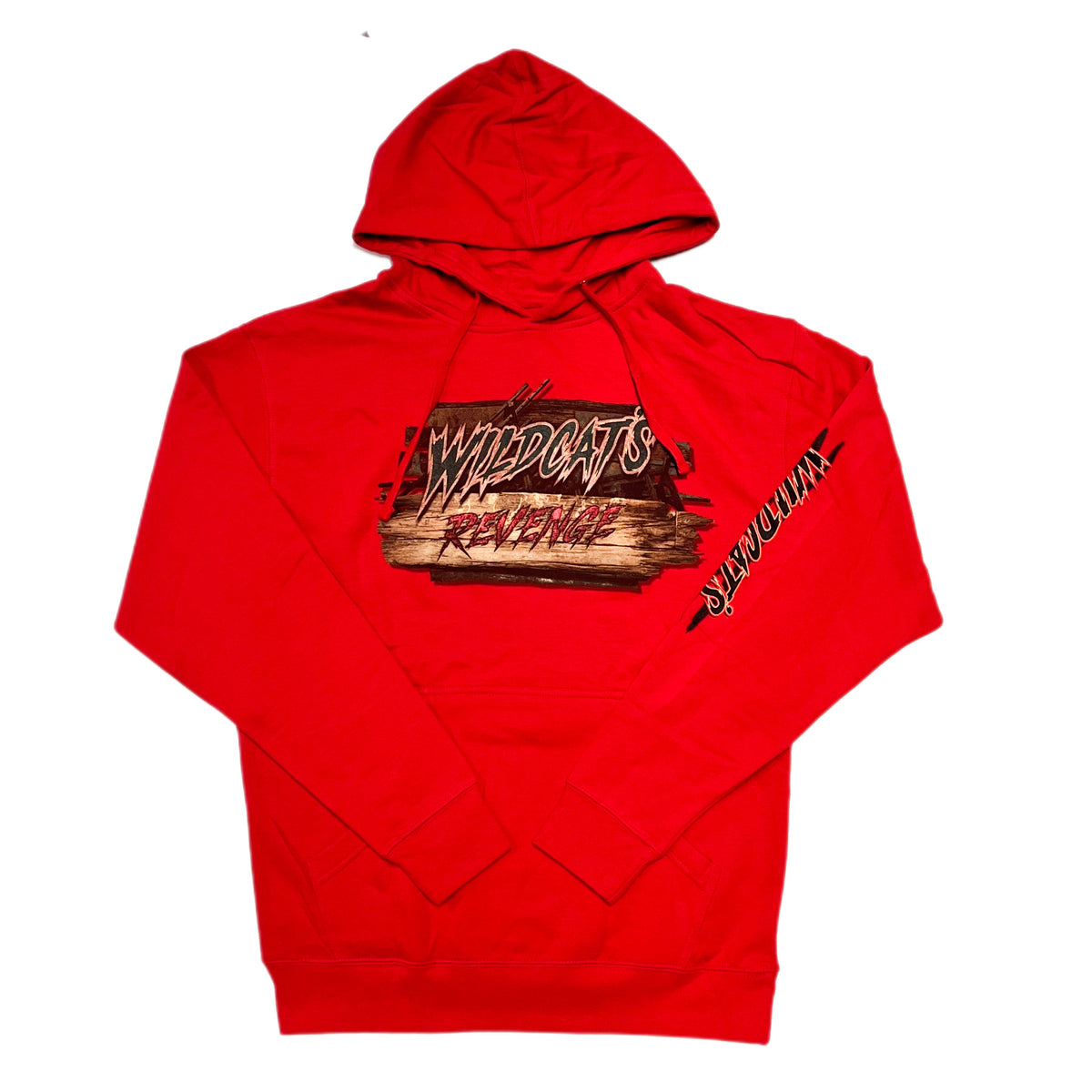 Hersheypark Wildcat's Revenge Red Sweatshirt