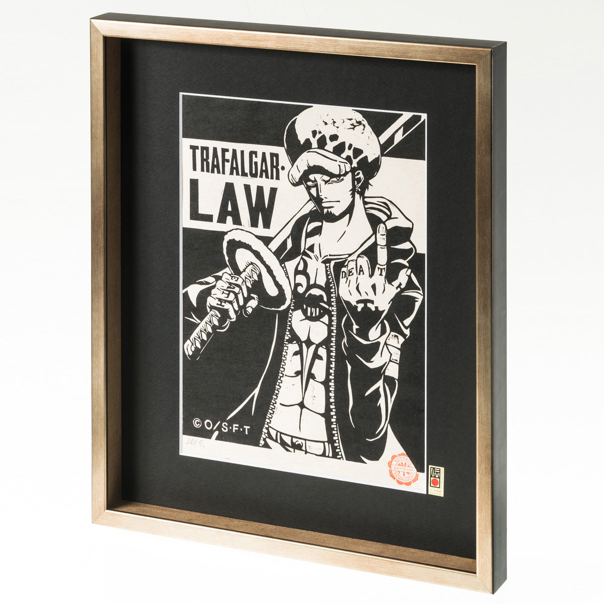 ワンピース木版画コレクション 4th [トラファルガー・ロー] – ヒキダシ