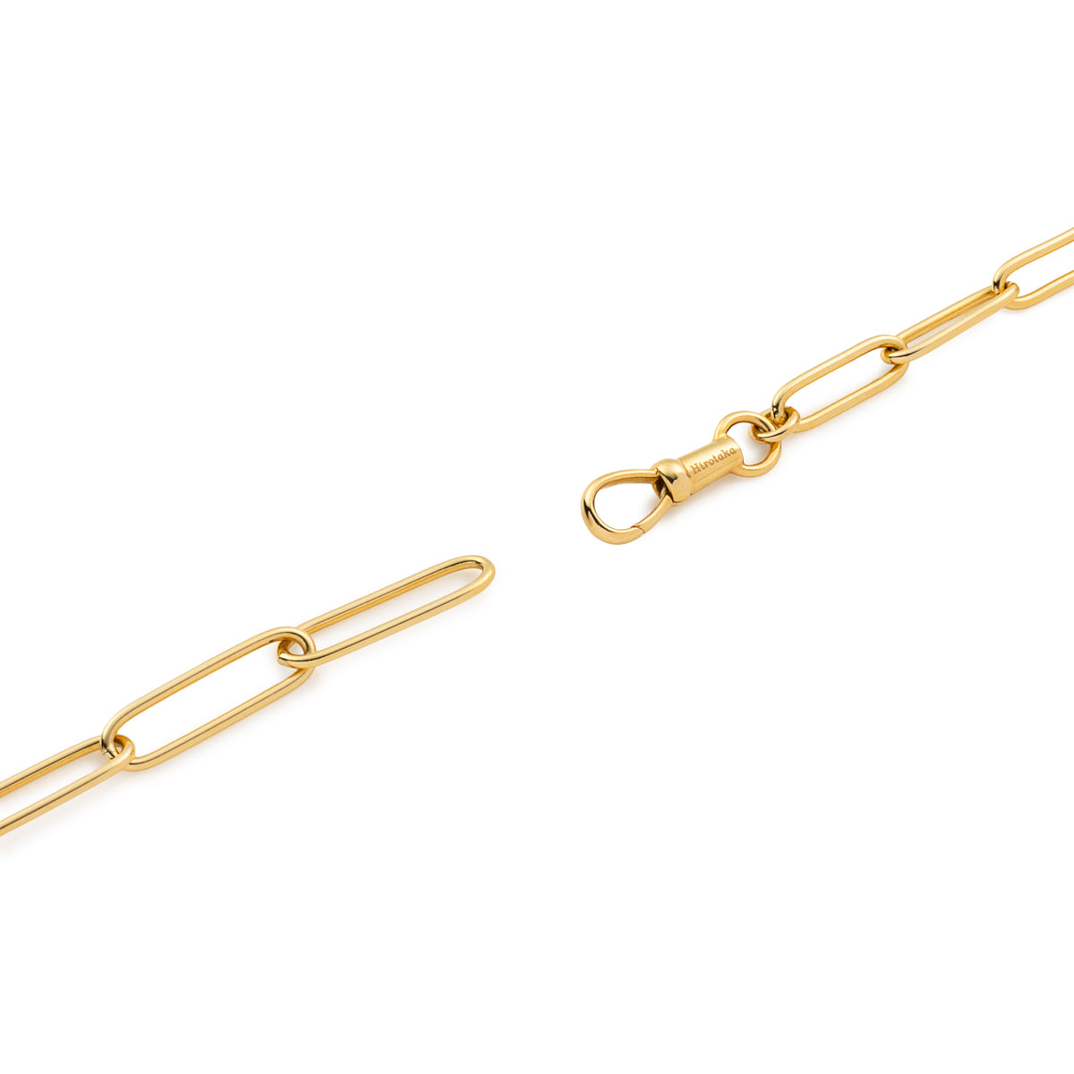 K18 ALL ABOUT BASICS クリップ チェーン ネックレス