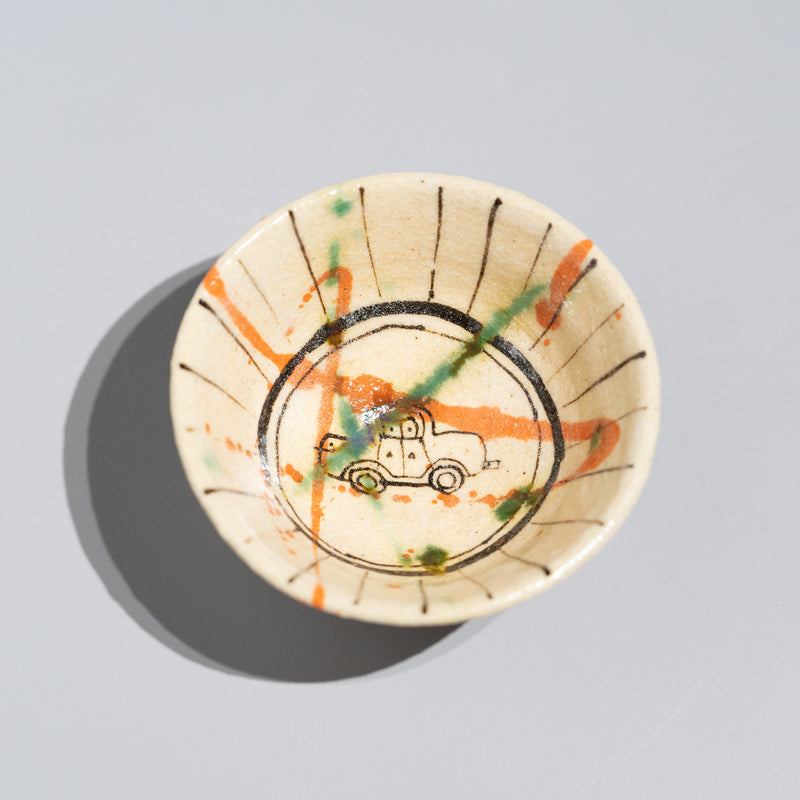 澤克典 / 弥七田織部 ぐい呑（一点物） – HULS GALLERY TOKYO | 現代