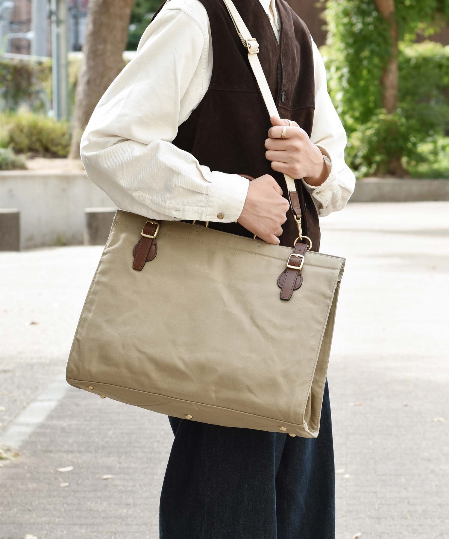 SILVER LAKE CLUB / シルバーレイククラブ 9号帆布 ボストンバッグ