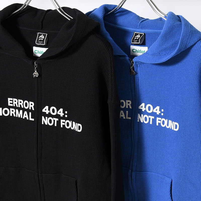 EYELET THERMAL ZIP HOODIE -2.COLOR- | IN ONLINE STORE