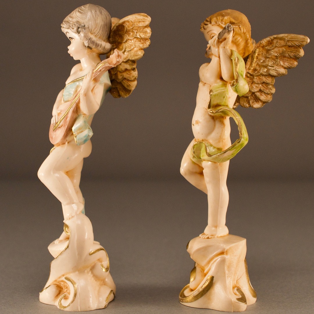 フィギュリン イタリア フォンタニーニ（Fontanini） リラとフルートを