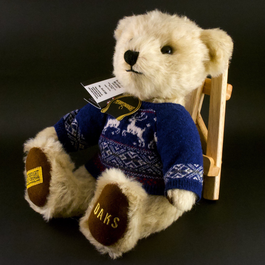 ぬいぐるみ イギリス メリーソート（Merrythought） テディベア DAKS