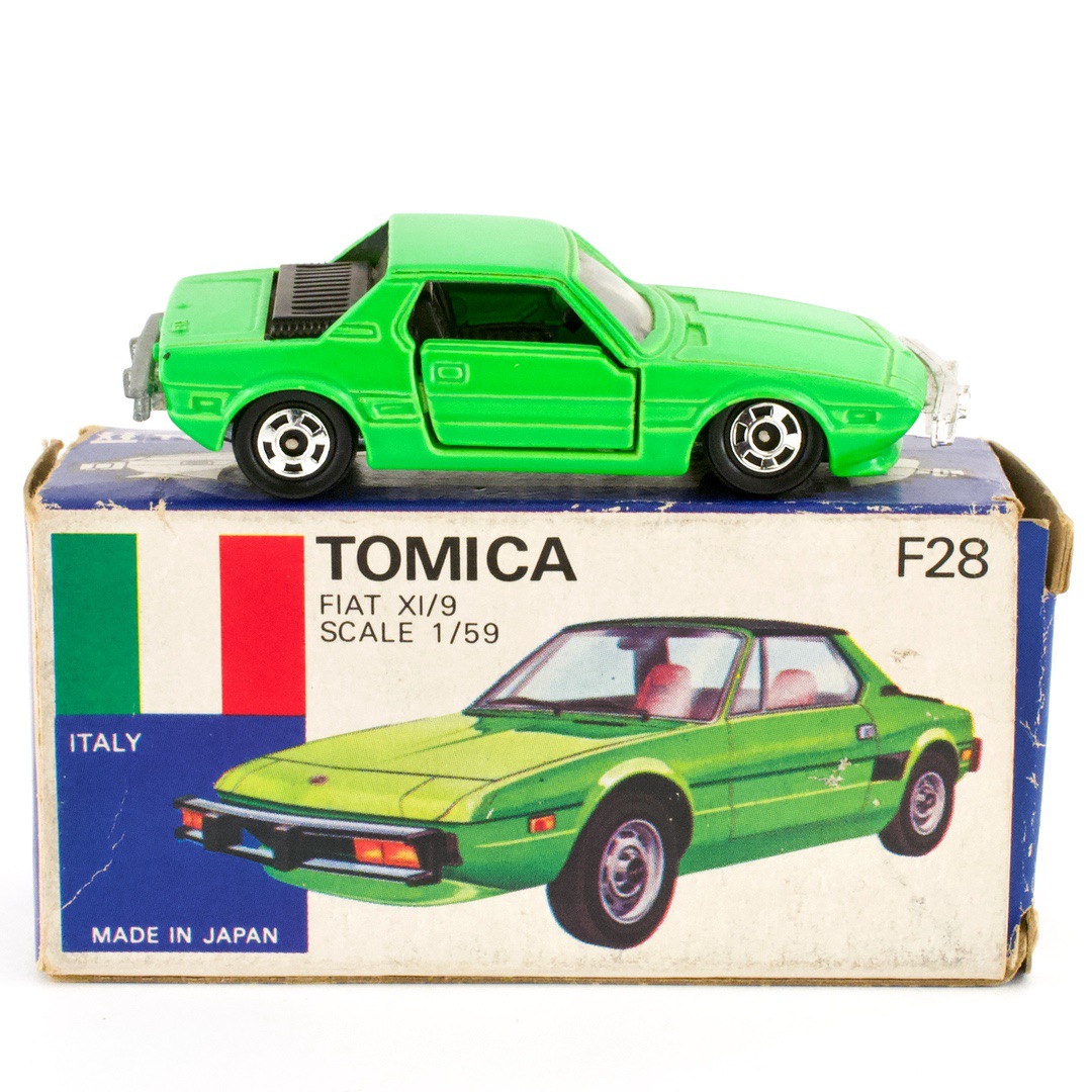 ミニカー トミカ 外国車シリーズ F28 フィアット X 1/9 FIAT - いずみ