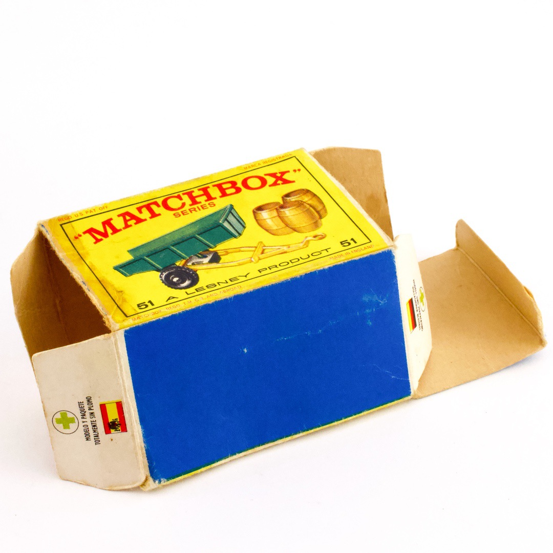 ミニカー イギリス マッチボックス（matchbox） トレーラー TIPPING