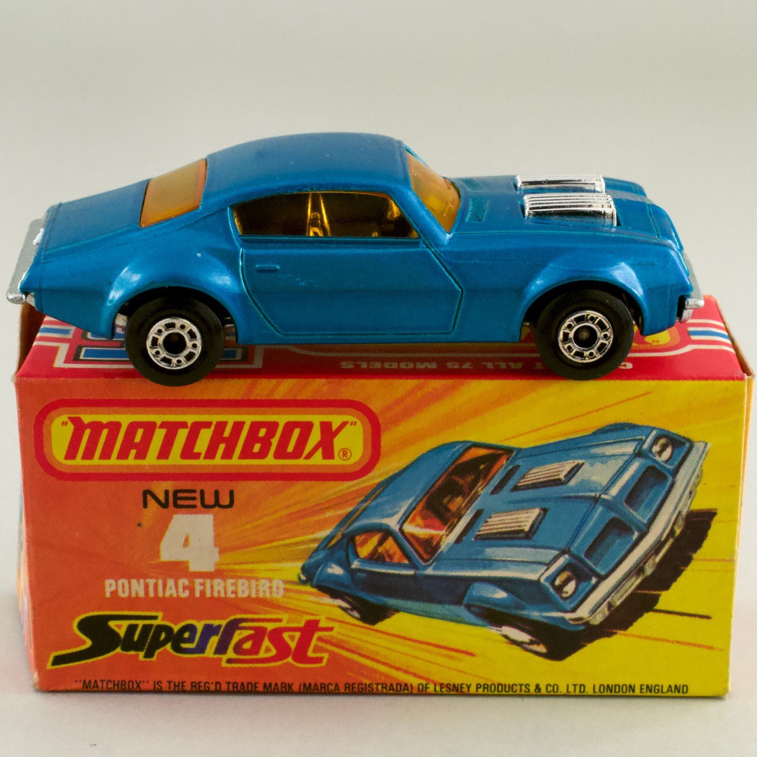 イギリス マッチボックス（matchbox） superfast PONTIAC FIREBIRD NEW