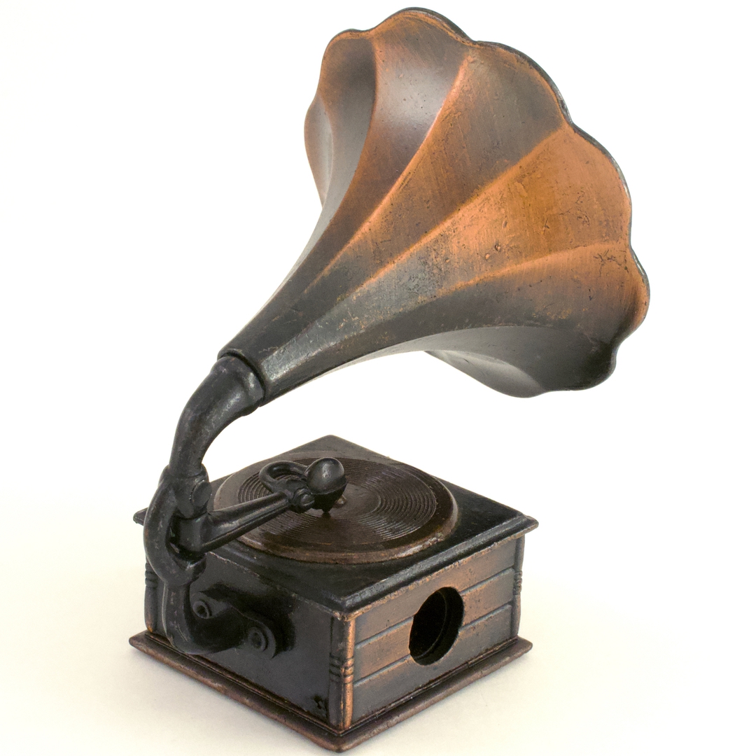 アンティーク スペイン Play-me 鉛筆削り 蓄音機 Phonograph Ref. 925