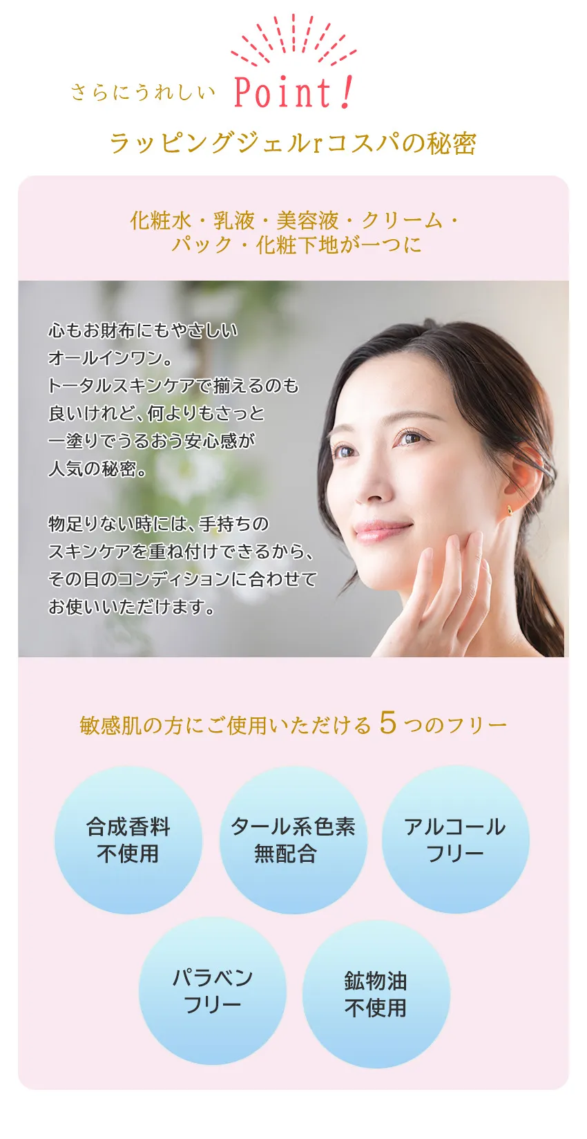 オールインワンジェル「ラッピングジェルr」