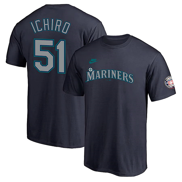 NIKE マリナーズ イチロー ネーム＆ナンバー HOF（殿堂入り）記念T