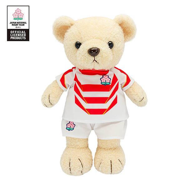 ベア ラグビー日本代表 ぬいぐるみ(赤/白): ラグビー｜【公式】J