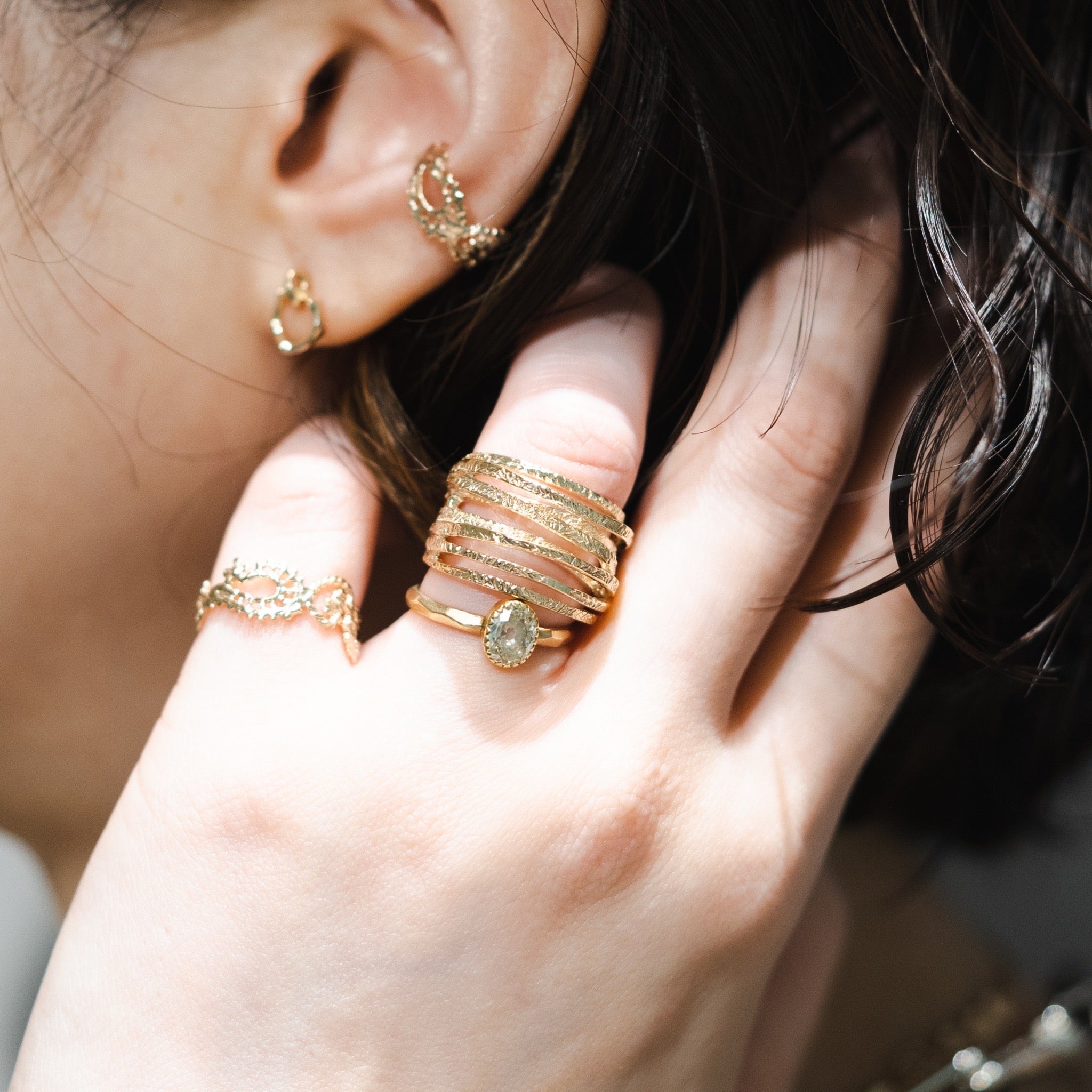 KAORU(カオル)公式｜へリックス リング 10金 ピンクゴールド – KAORU