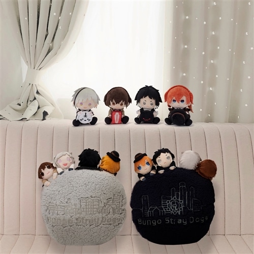 文豪ストレイドッグス ミニポーチ付きぬいぐるみ 芥川龍之介モデル