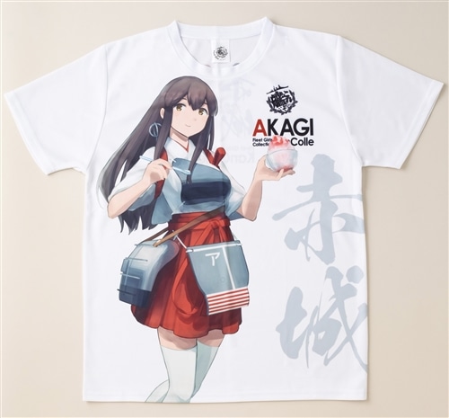 艦これ」鎮守府氷祭り公式Tシャツ Ⅱ型 【赤城さんかき氷mode】 【F
