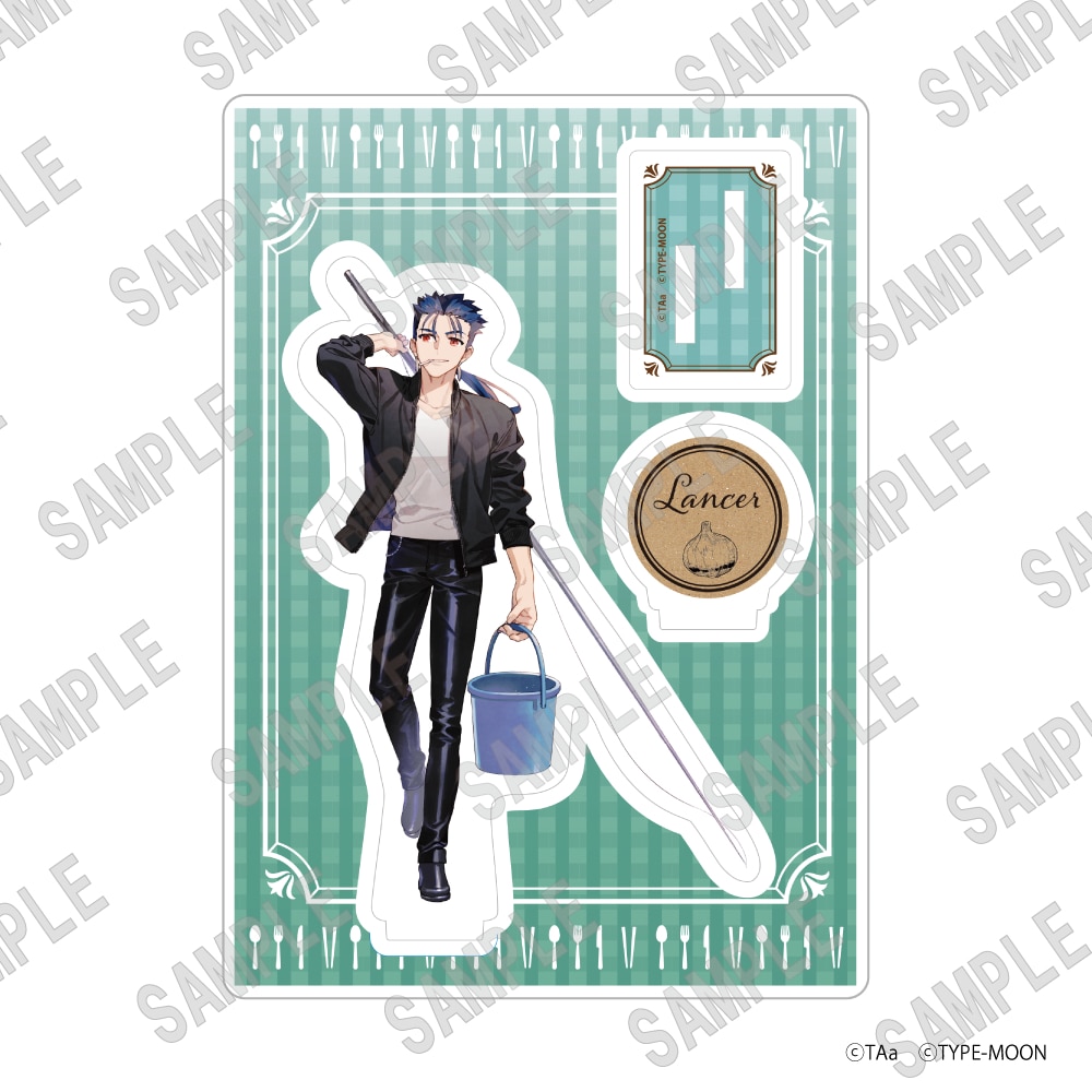 衛宮さんちの今日のごはん」アクリルスタンド ランサー: その他グッズ