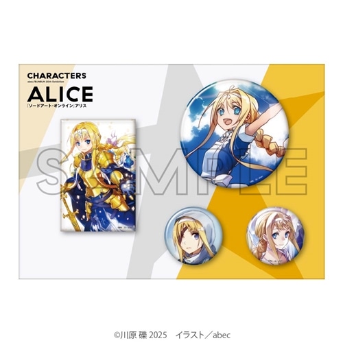 二次受注】abec/BUNBUN 20th Exhibition CHARACTERS 缶バッジセット