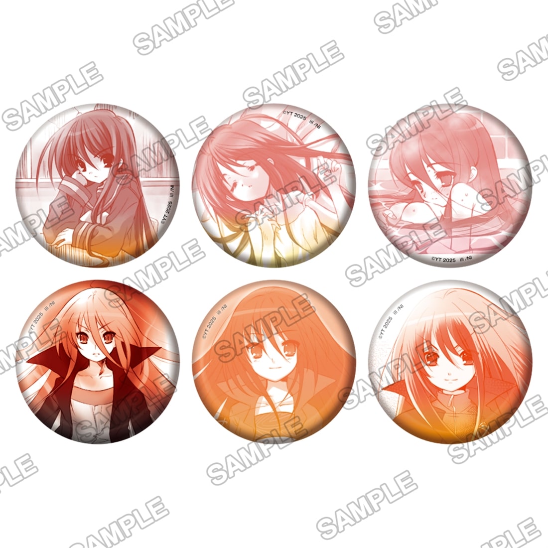 灼眼のシャナ』トレーディングメタリック缶バッジ: グッズ・文具