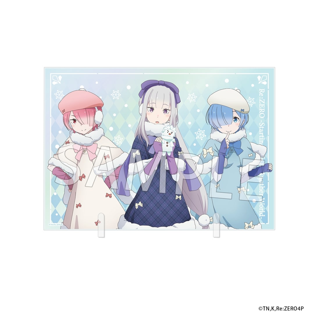 Re:ゼロから始める異世界生活」きらきらアクリルパネル Winter Snow