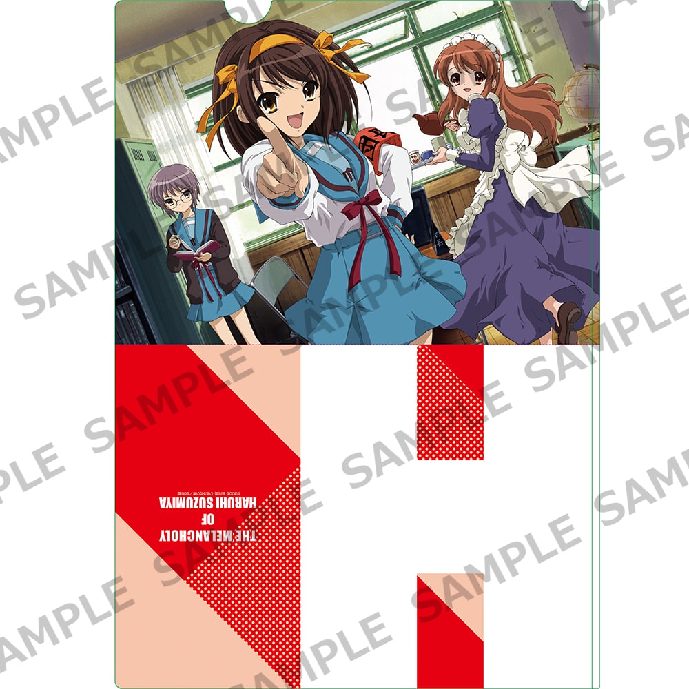 涼宮ハルヒの憂鬱」トレーディングクリアファイル: その他グッズ