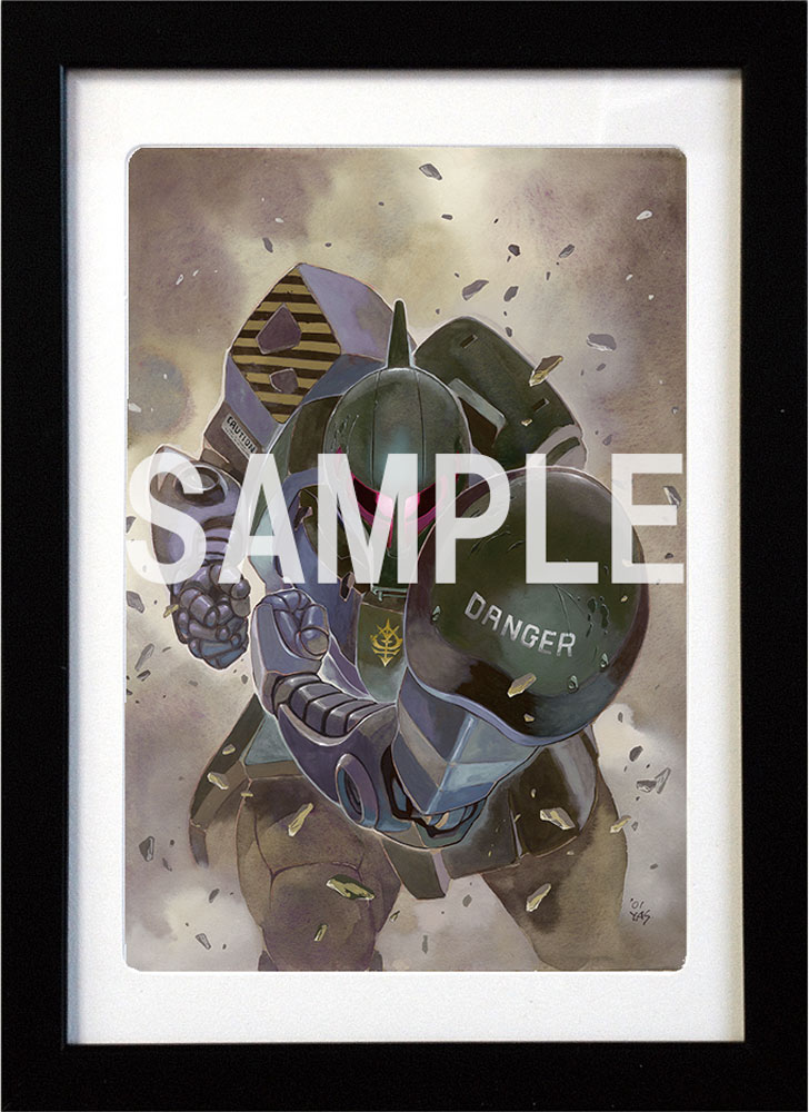 安彦良和／機動戦士ガンダム THE ORIGIN 展」複製原画 C: その他グッズ