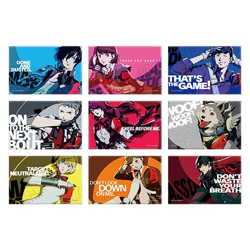 P3R 総攻撃ラストカットイン 缶バッジ（単品）(単品※ランダム): グッズ